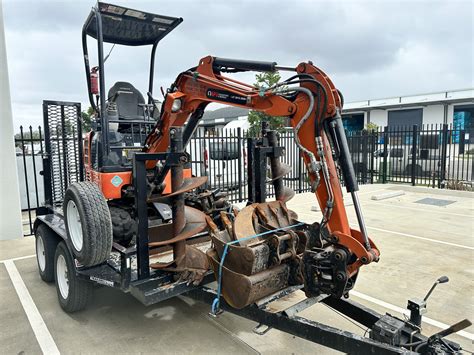 mini excavator brisbane northside|excavator wet hire brisbane.